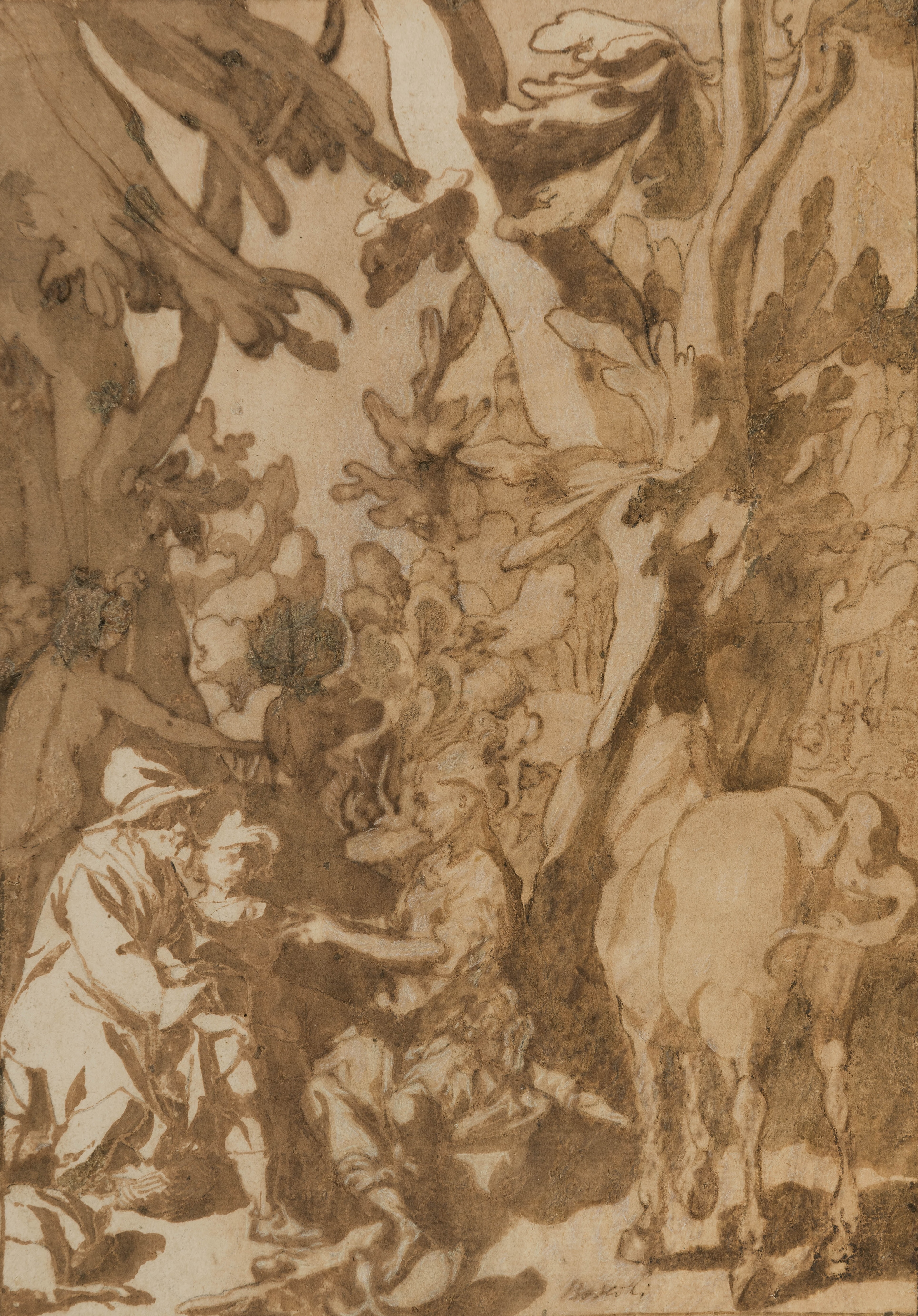 Erminia Tells Her Tale to the Shepherds